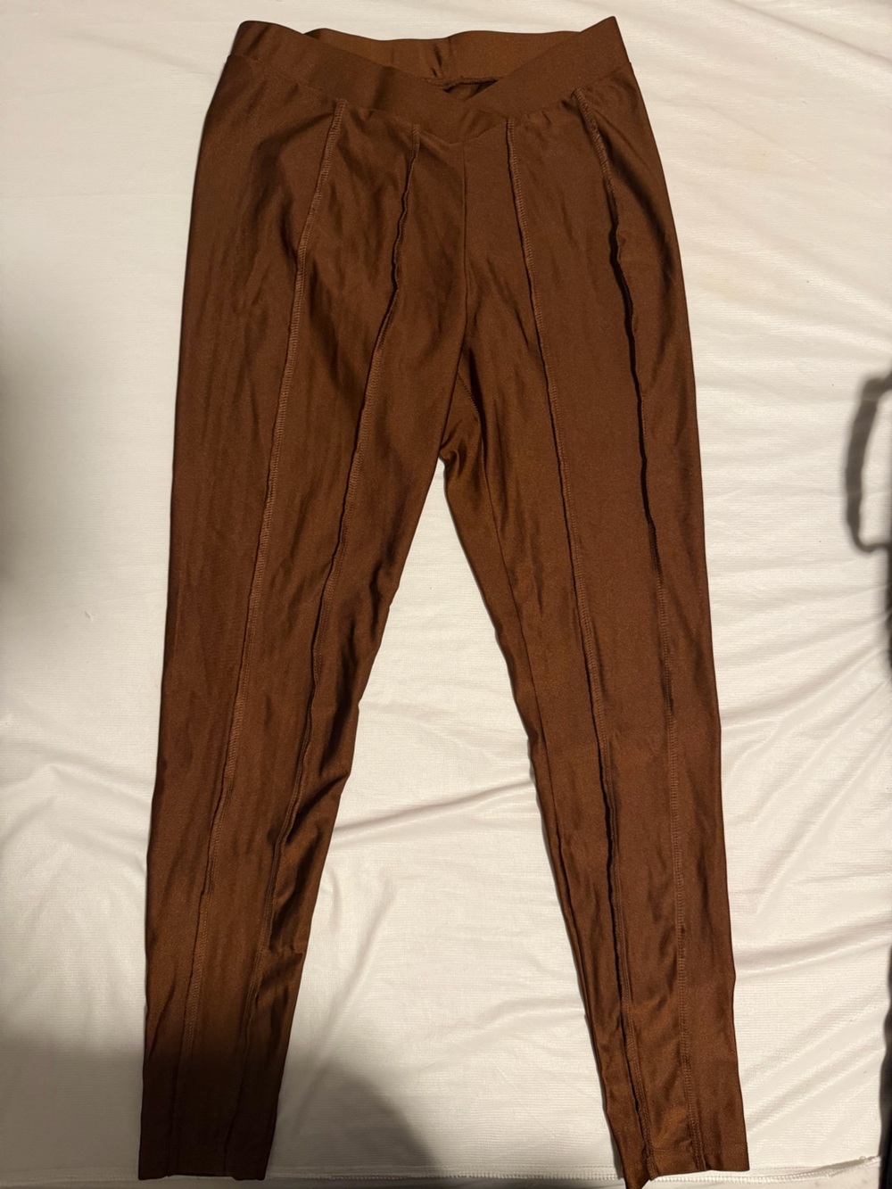 SHEIN Men's Dark Brown Knit Joggers